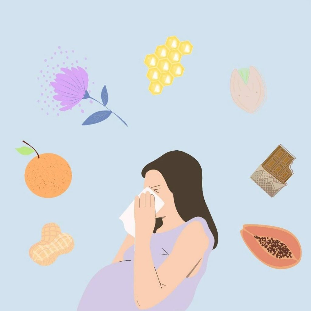 Alergijos nėštumo metu, Nėštumas ir alergija
